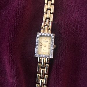 14k and diamond watch.